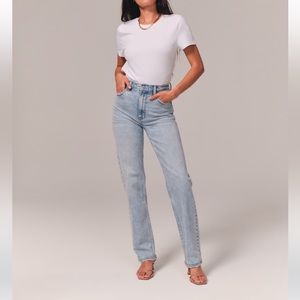 Ultra high rise 90s straight jean - curve love
